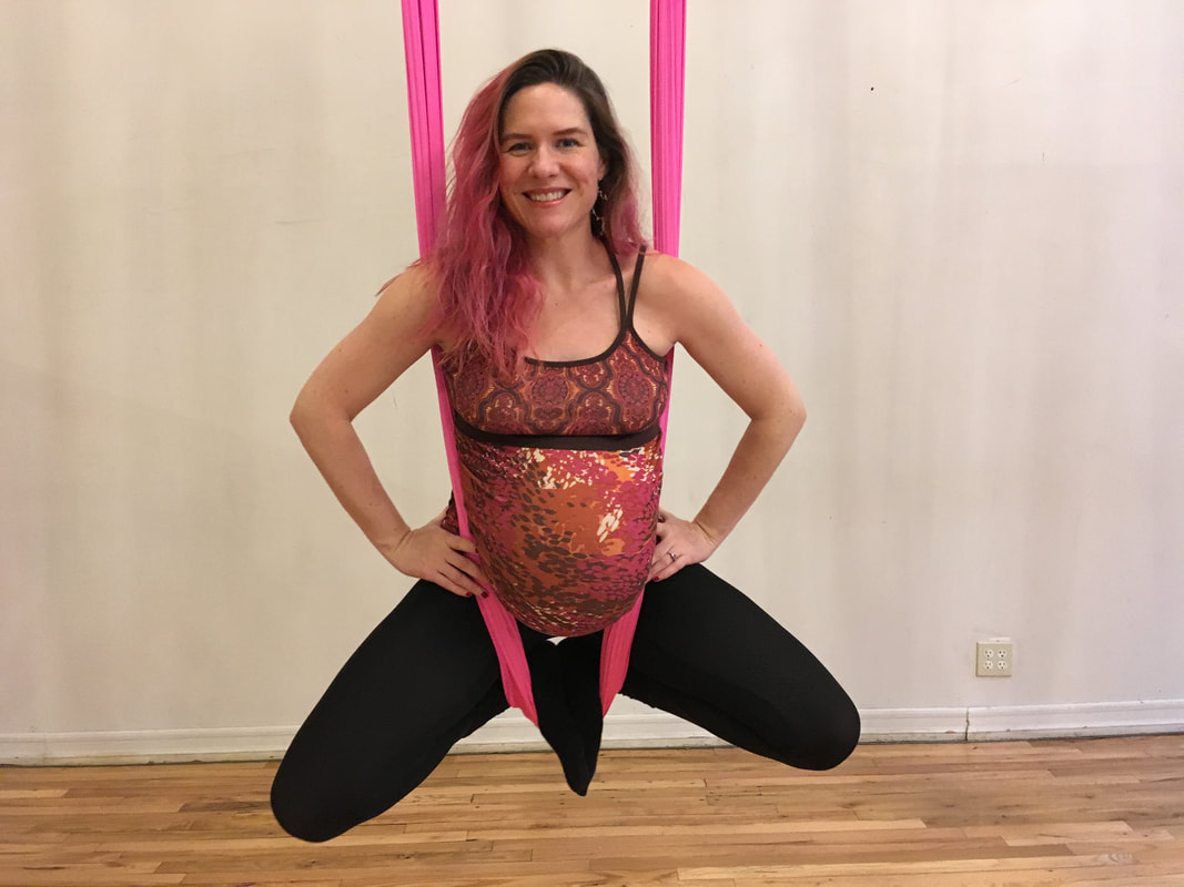 Aerial Yoga, Pregnancy and Birthing, Unnata Yoga